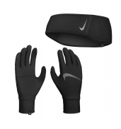Nike Women's Essential Running Headband And Glove Set 